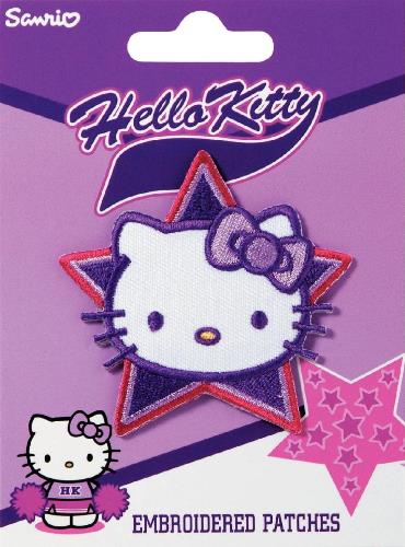 Prym Hello Kitty Face Embroidered Patch