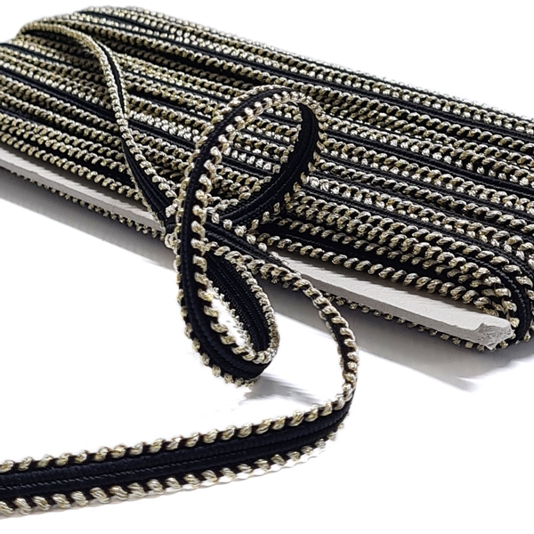 10mm Lurex Braid Trim