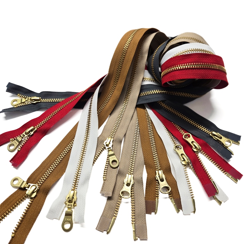 YKK No.5 Gold 2/Way Open End Zips
