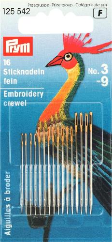 Prym Embroidery Crewel Needles