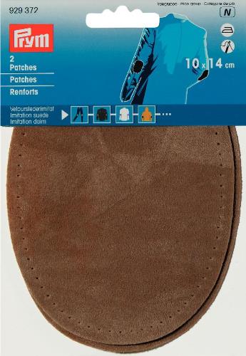 Prym Oval Imitation Suede Patches