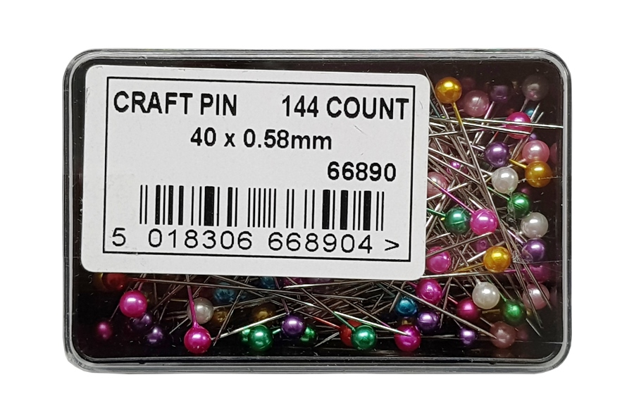 144 Assorted Craft Pins