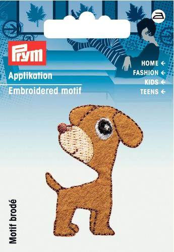 Prym Embroidered Dog Motif