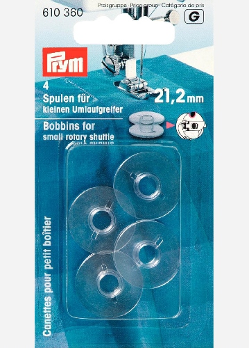 Prym Bobbins For Small Rotary Shuttle