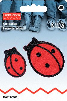 Prym Embroidered Lady Birds Motif