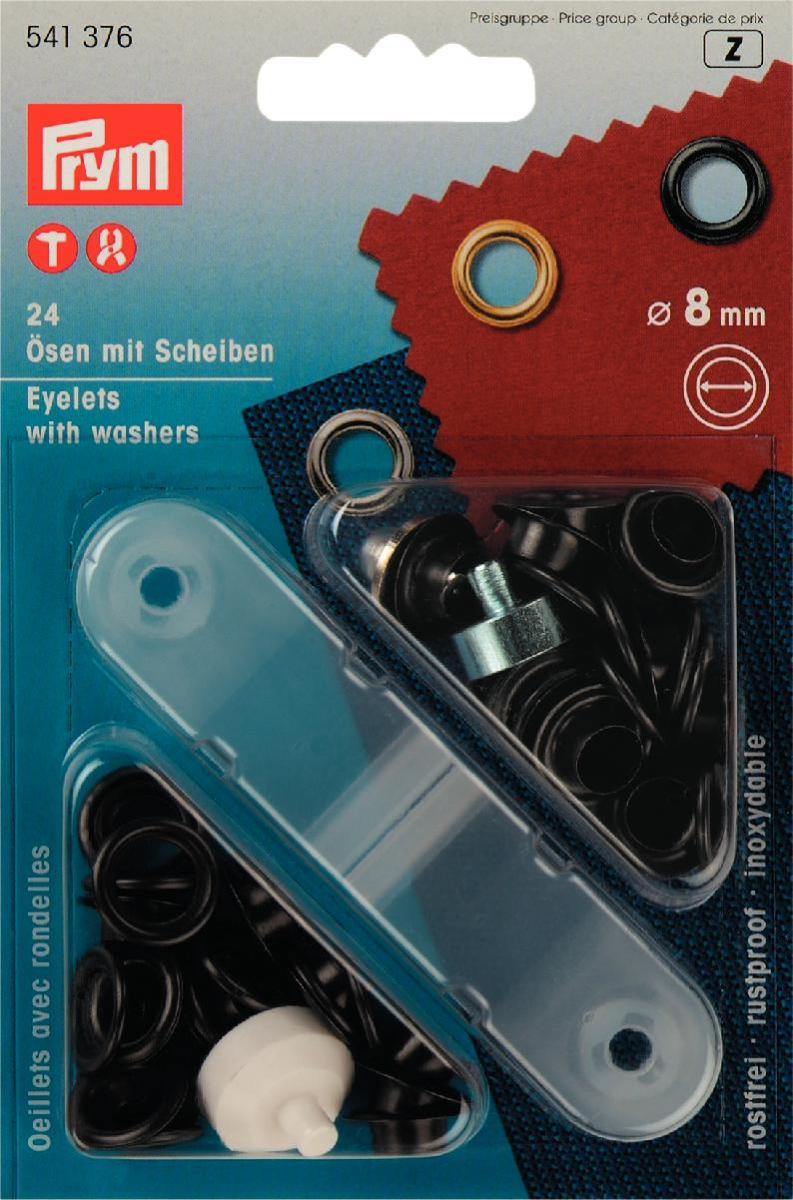 24 Eyelets with Washers with tool