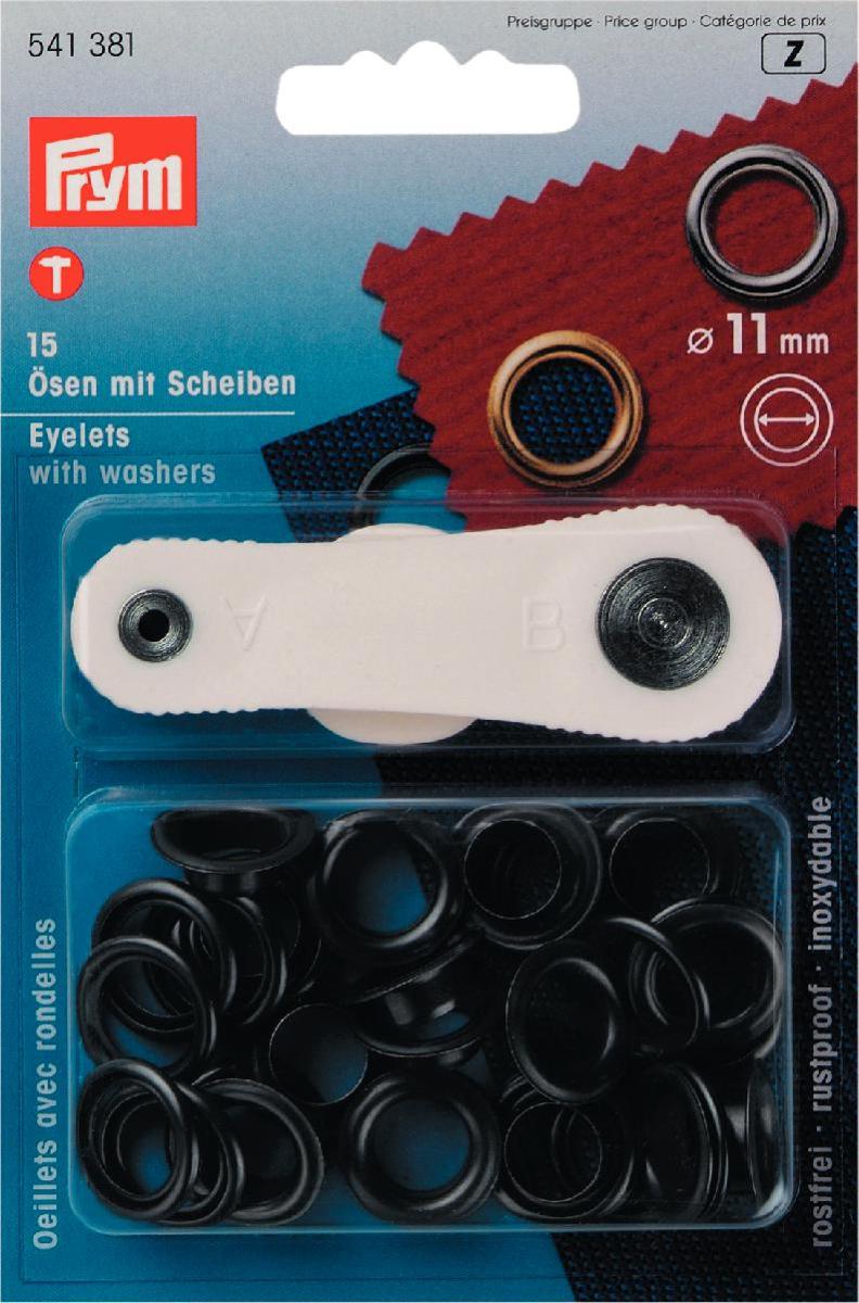 15 Eyelets with Washers with tool