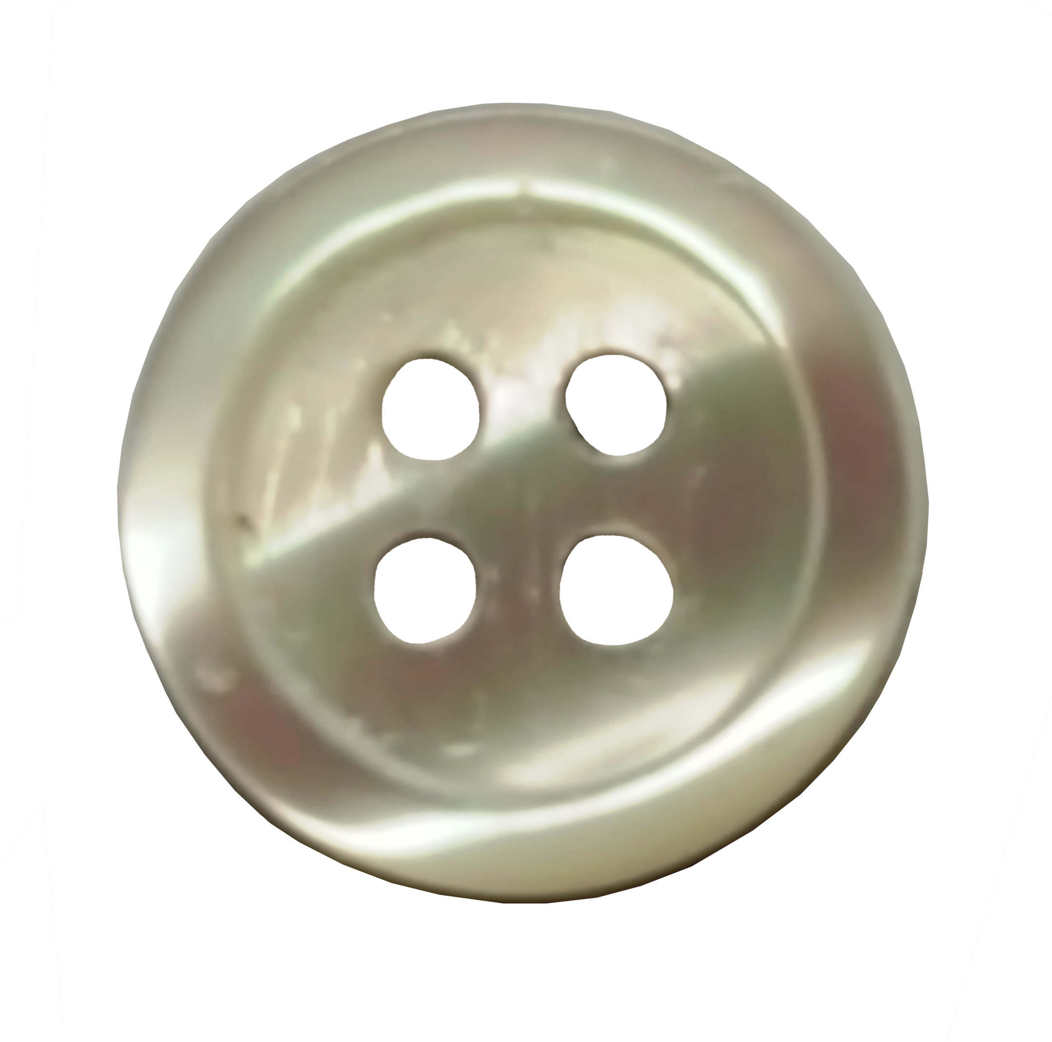 4-Hole Rimmed Shell Buttons