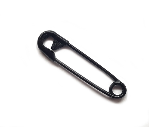 19mm Black Safety Pins