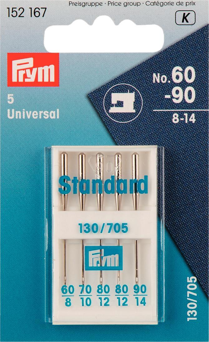 Prym Standard Machine Needles, No. 60-90