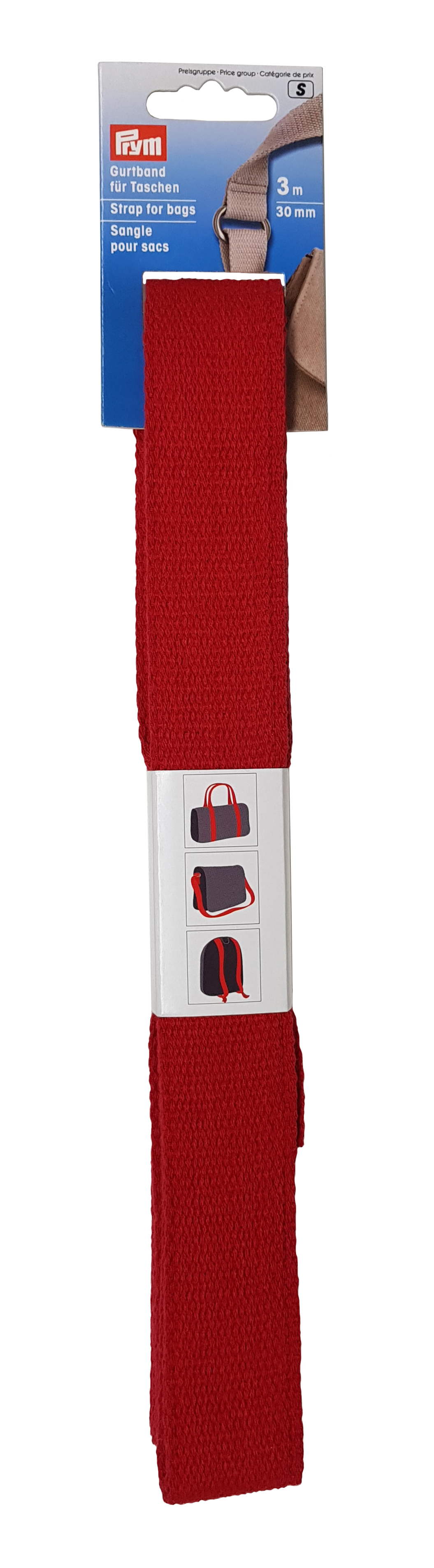 Prym Strap For Bags Red