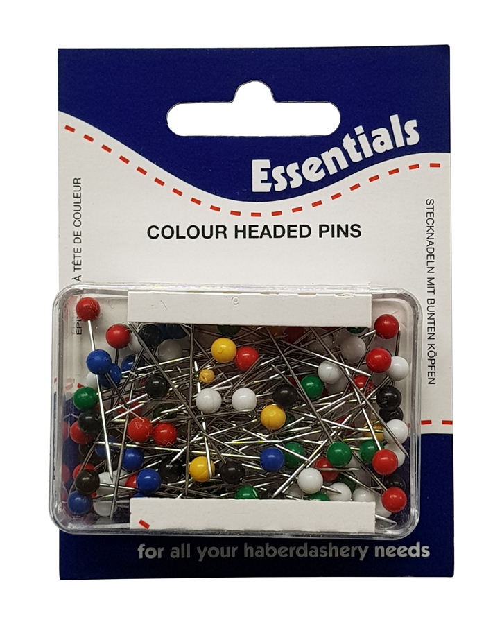 Colour Headed Pins