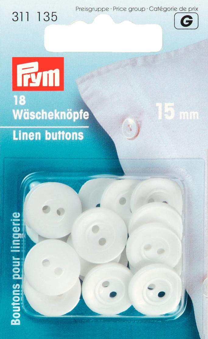 Prym 2-Hole Linen Buttons