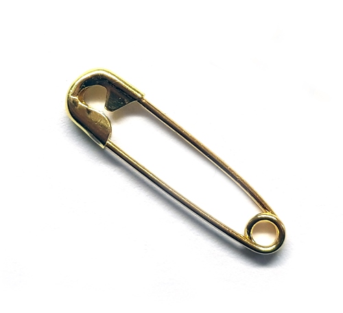 19mm Gold Safety Pins