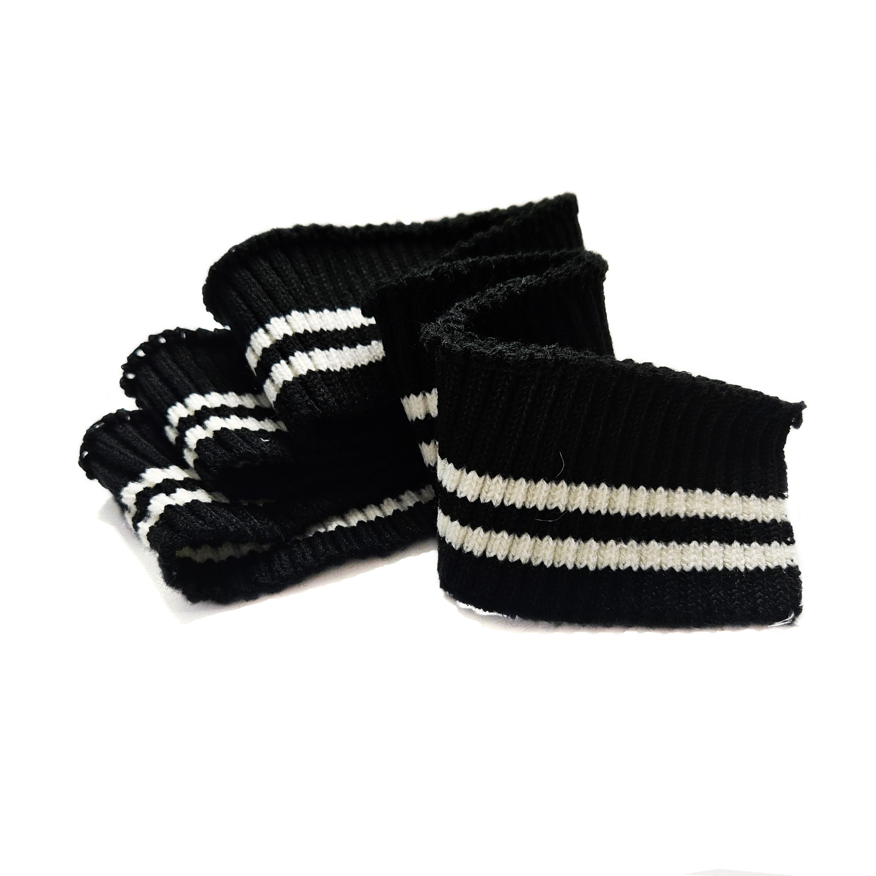 60mm 2/2 Striped Knit Rib