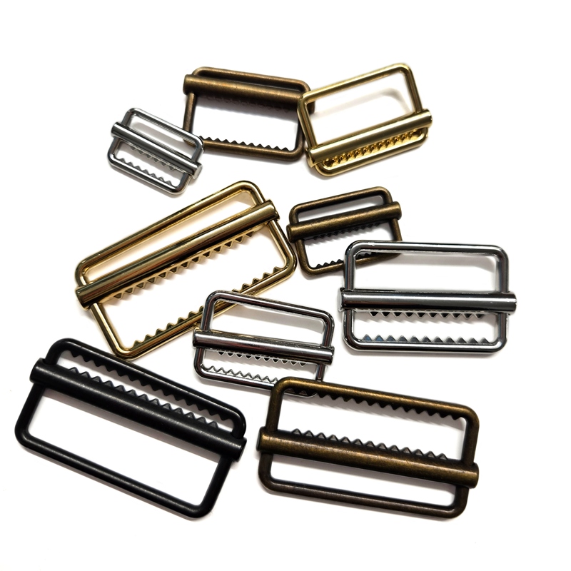 Metal Adjuster Bar Buckle With Teeth