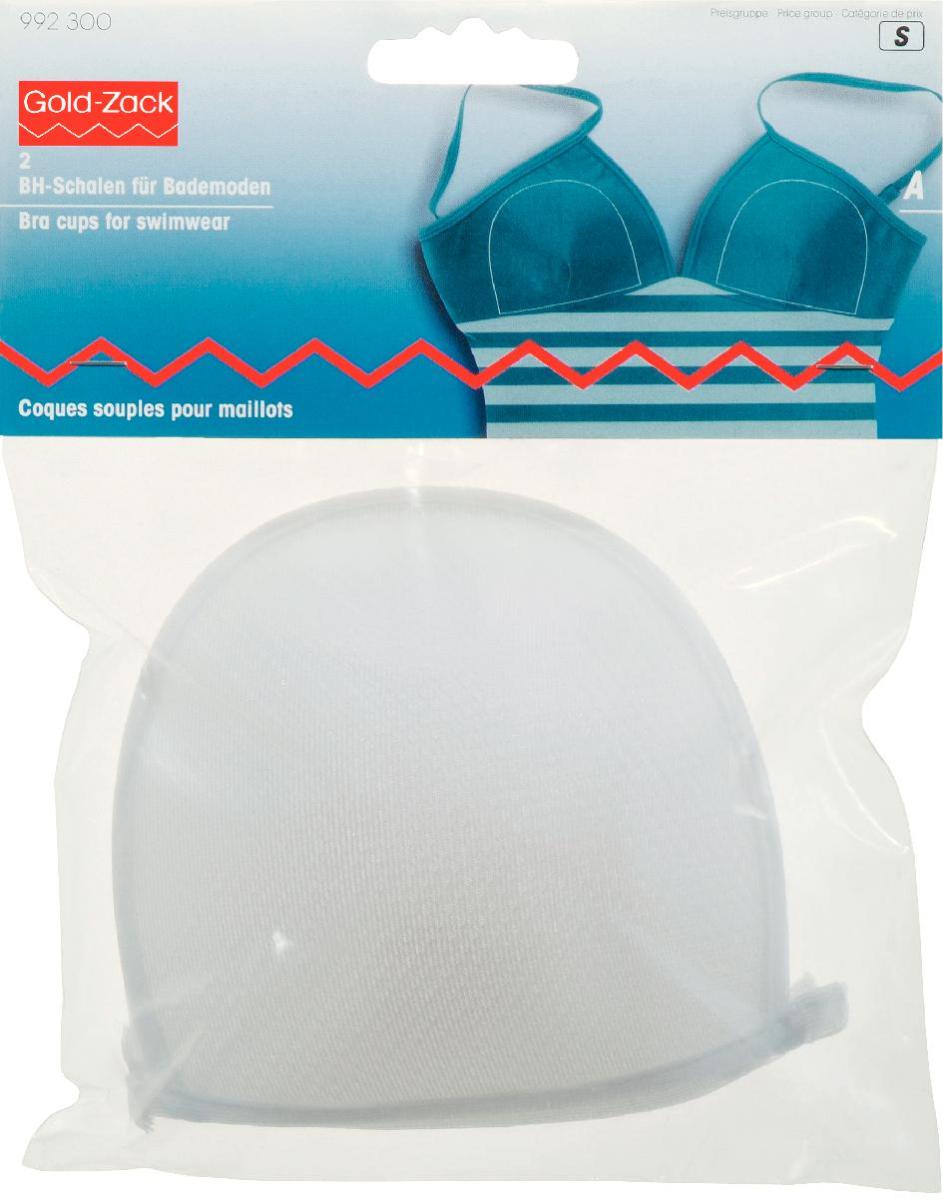 Bra Cups For Swimwear in White