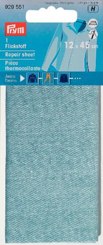 Prym Jeans Denim Repair Sheet - Light Blue