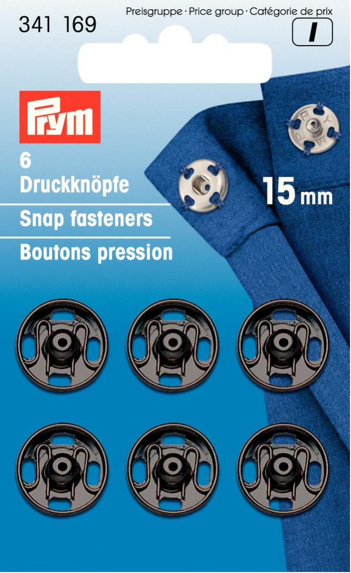 Prym 15mm Snap fasteners