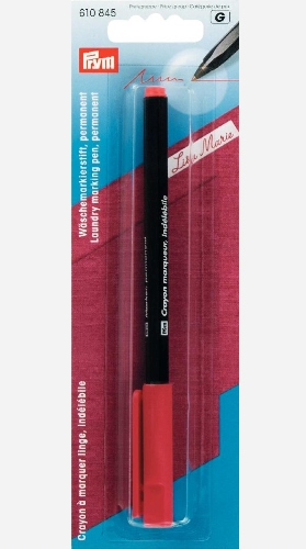 Prym Red Laundry Marking Pen