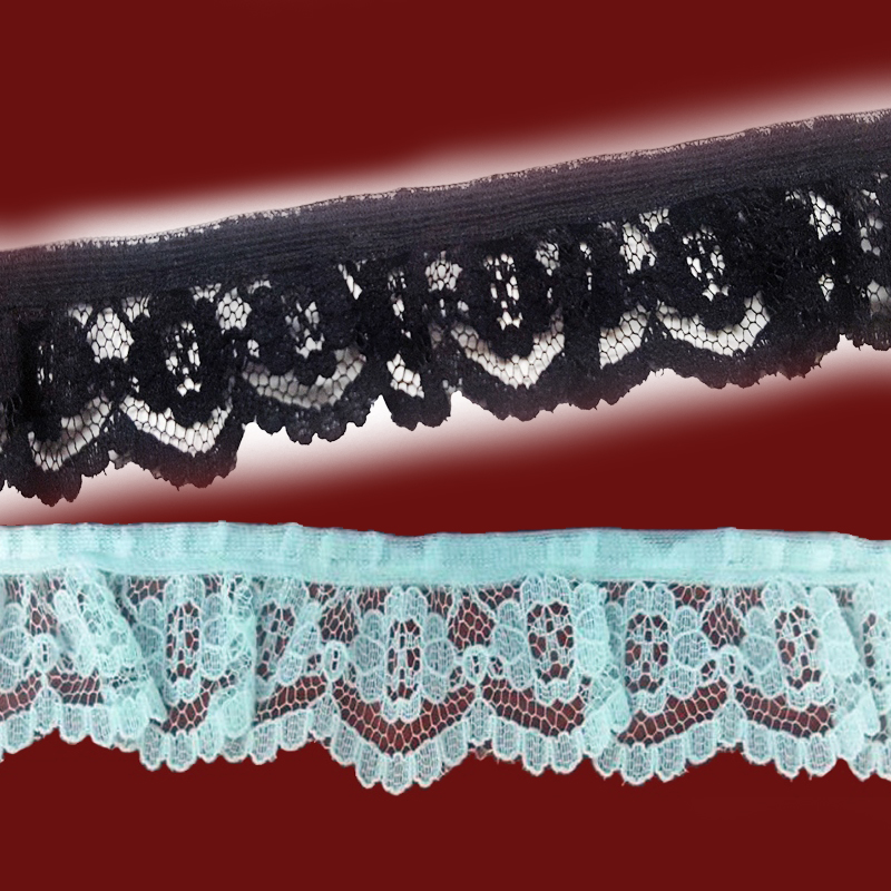 30mm Gathered Lace