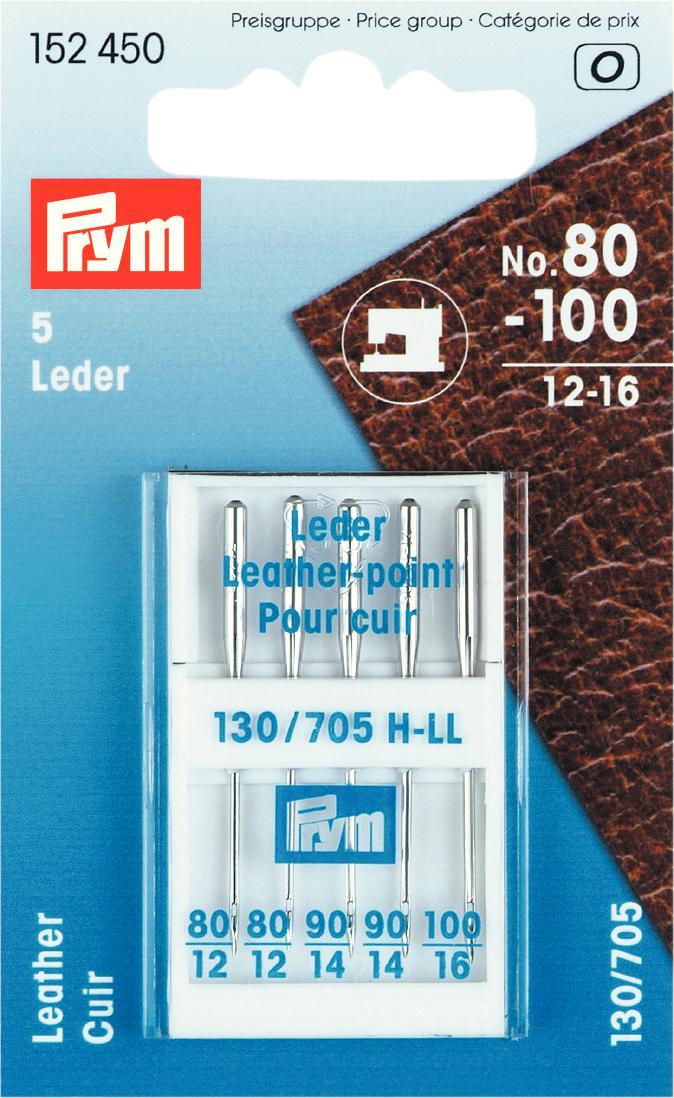 Prym Leather Machine Needles, No. 80-100