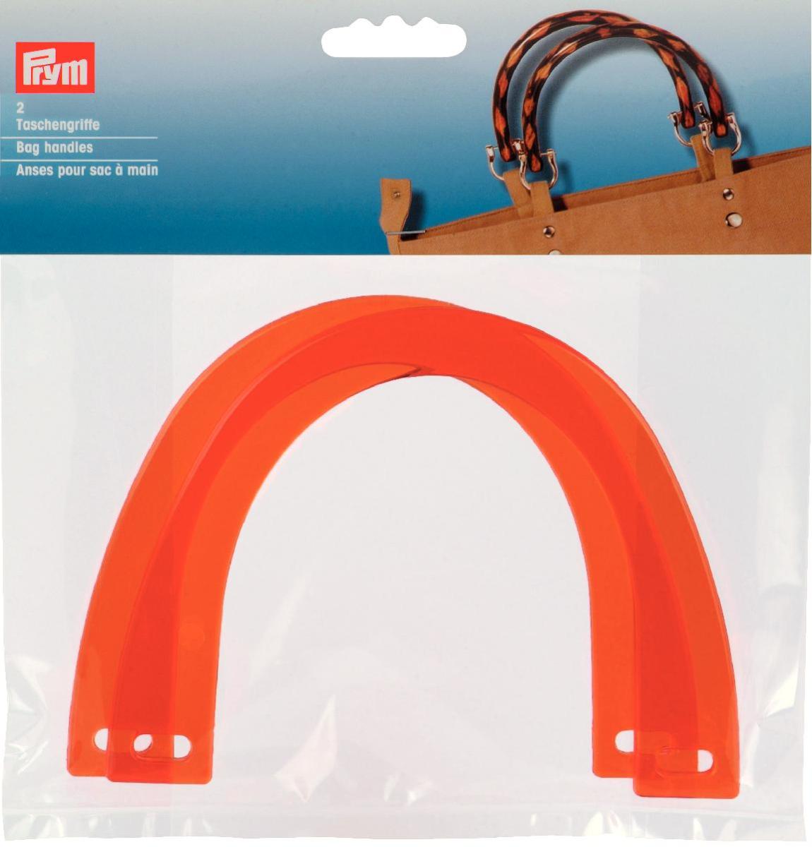 Prym Plastic Bag Handles Orange