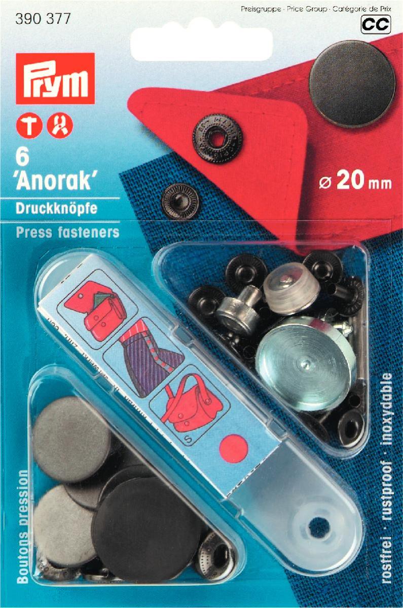 Prym 'Anorak' Flat Press fasteners