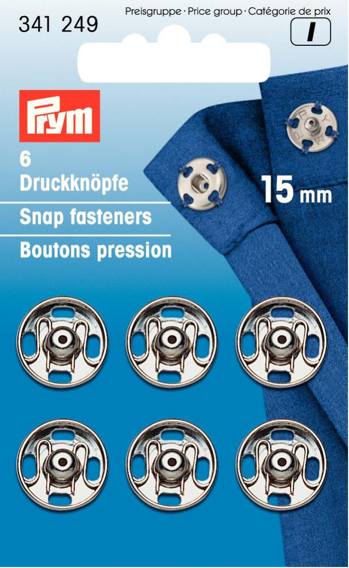 Prym 15mm Snap fasteners