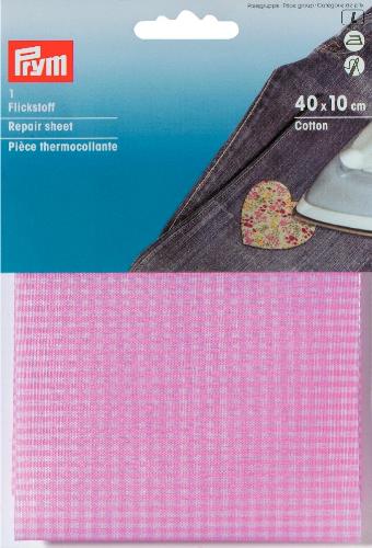 Prym Cotton Repair Sheet - Pink