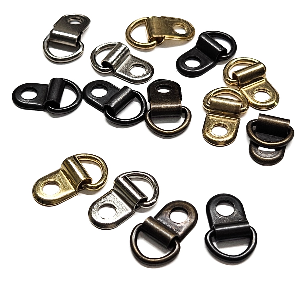 10mm Steel Rivet D-Ring