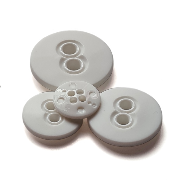 2-Hole Big Holes Plastic Button