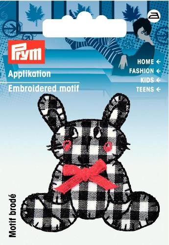 Prym Embroidered Bunny Motif
