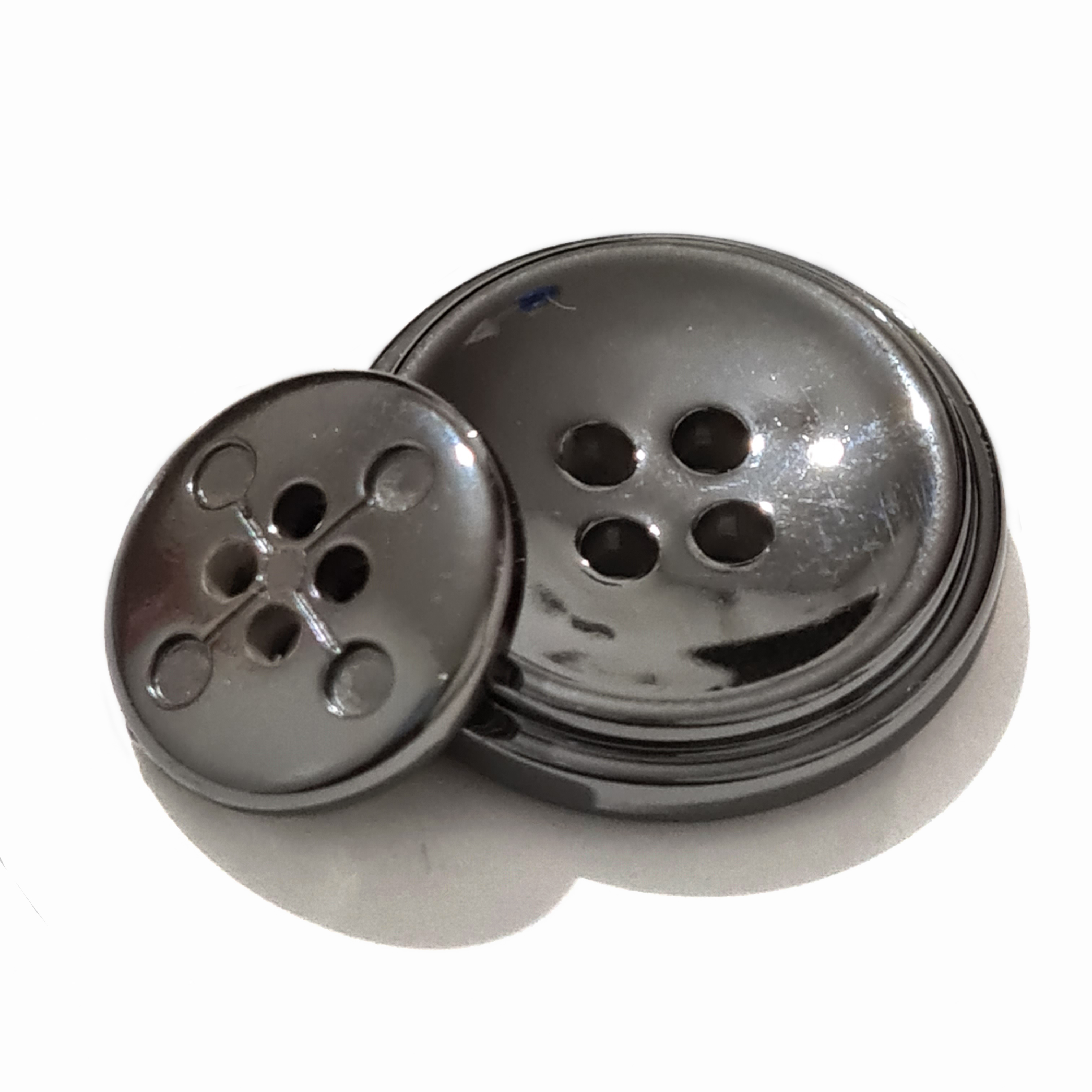 4-Hole Metallic Button