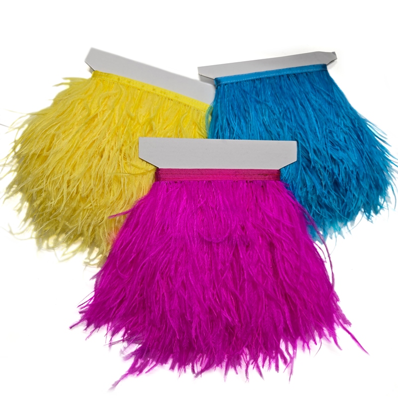 18cm Ostrich Feather Fringe