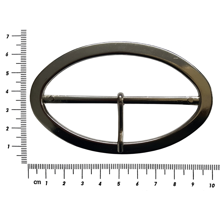 80mm Oval Metal Buckle