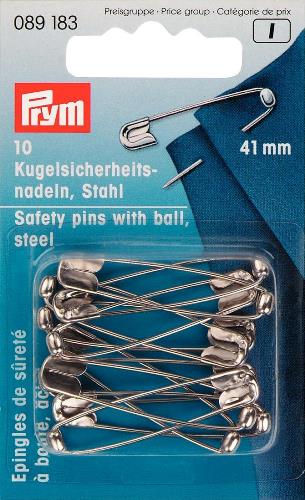 Prym Safety Pins with Ball Steel