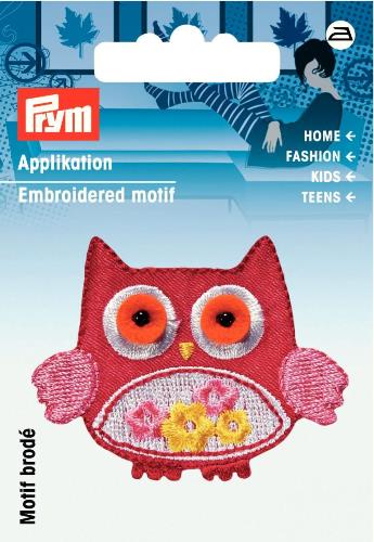 Prym Embroidered Owl Motif