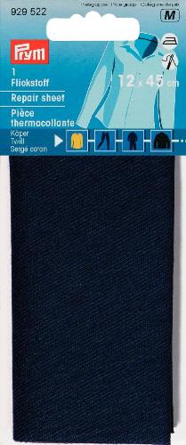 Prym Twill/Cotton Repair Sheet - Blue