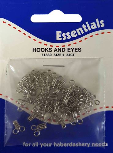 Hooks And Eyes Size 1