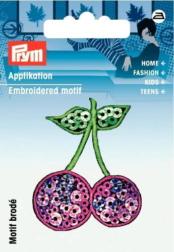 Prym Embroidered Cherry Motif