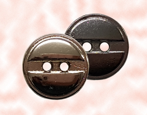 2-HOLE METAL BUTTON