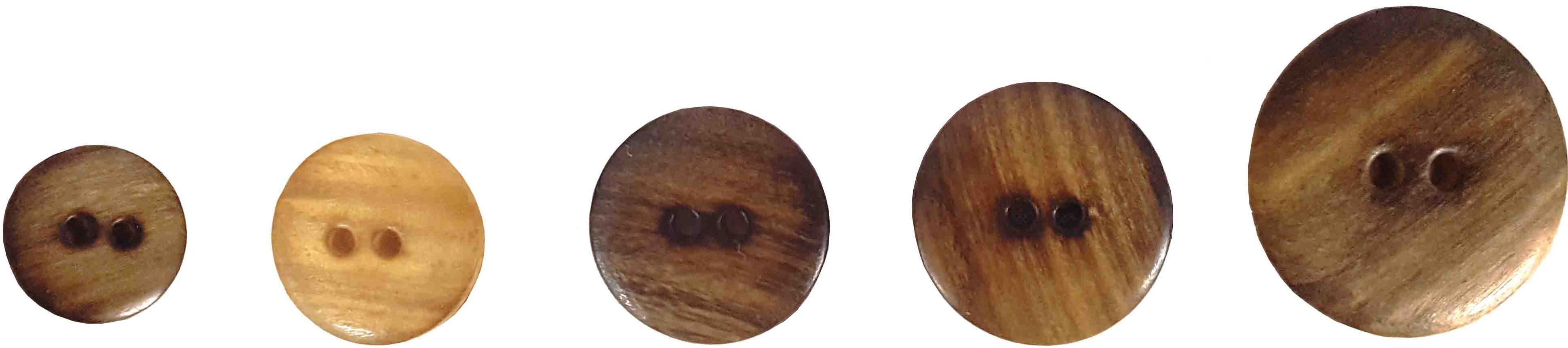 2-Hole Wooden Buttons