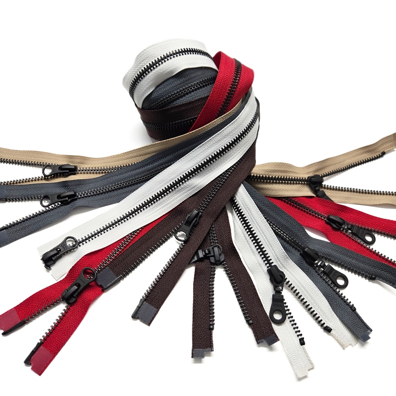 YKK No.5 Gunmetal 2/Way Open End Zips