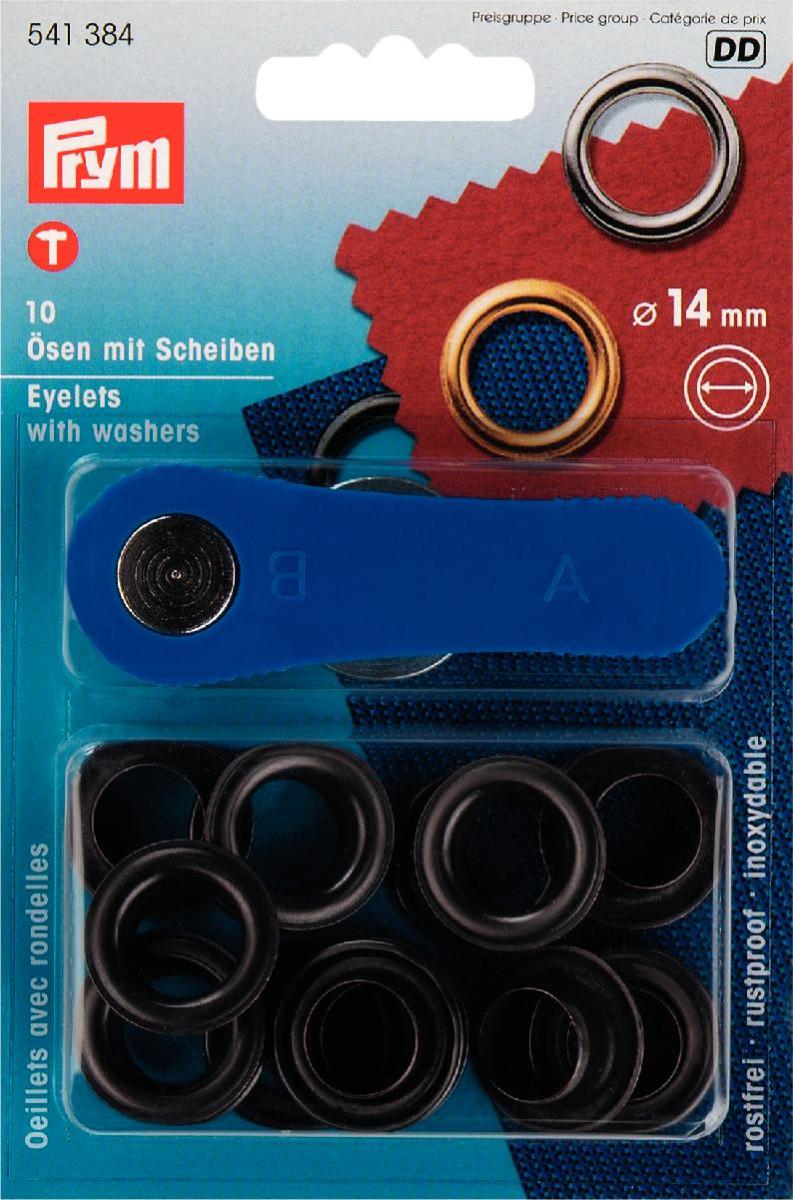 10 Eyelets with Washers with tool