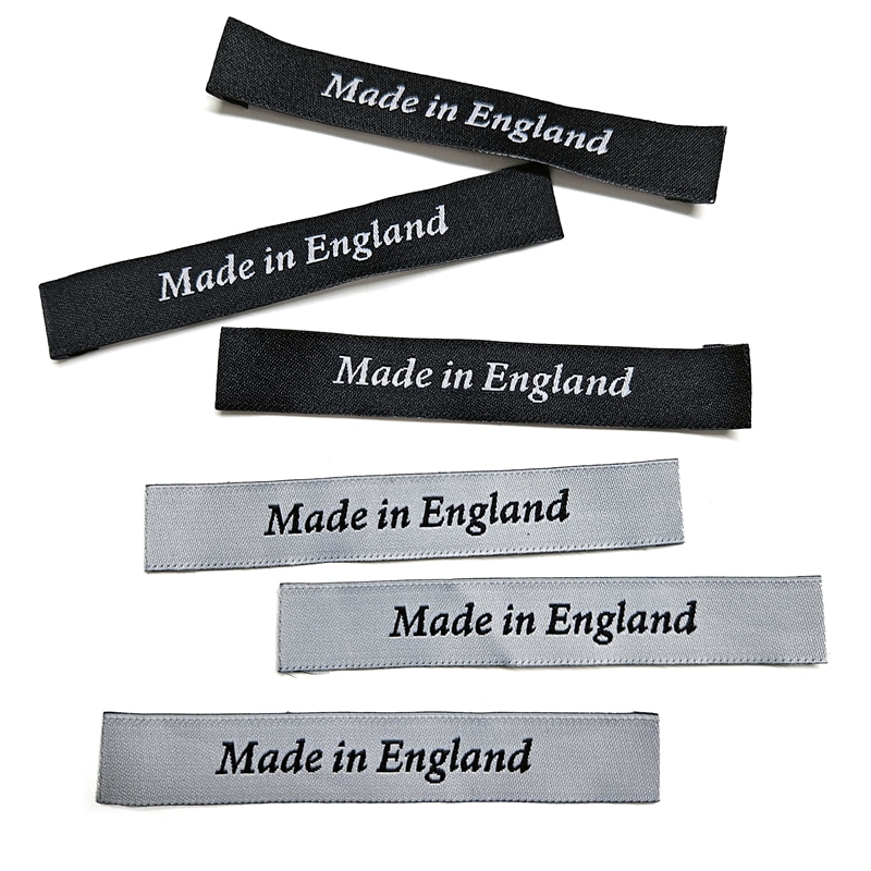 READY CUT 'MADE IN ENGLAND' LABELS