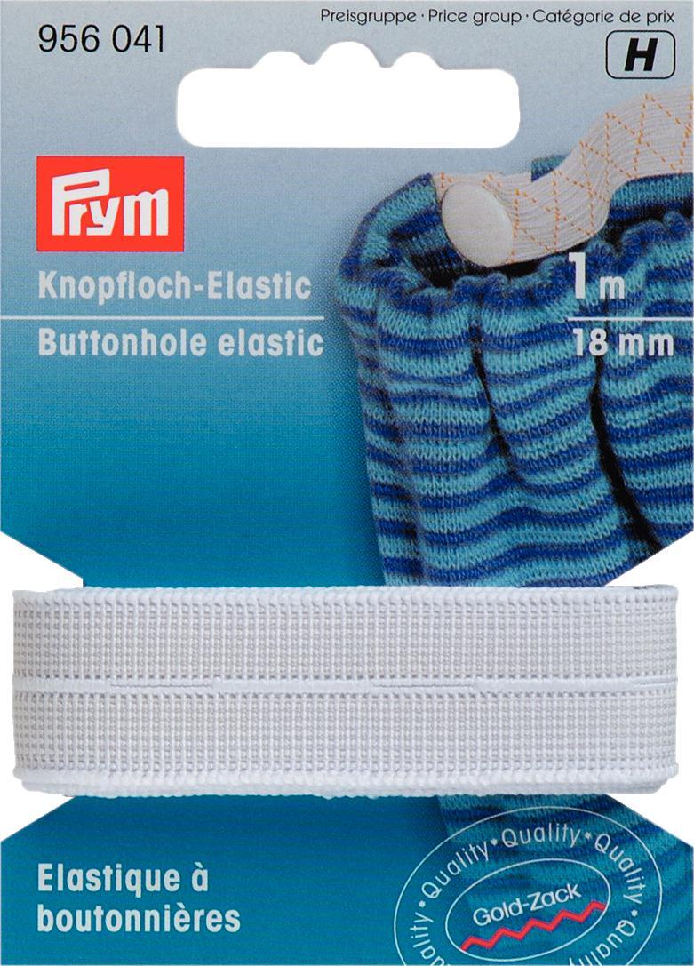 Prym Buttonhole Elastic 1m of 18mm