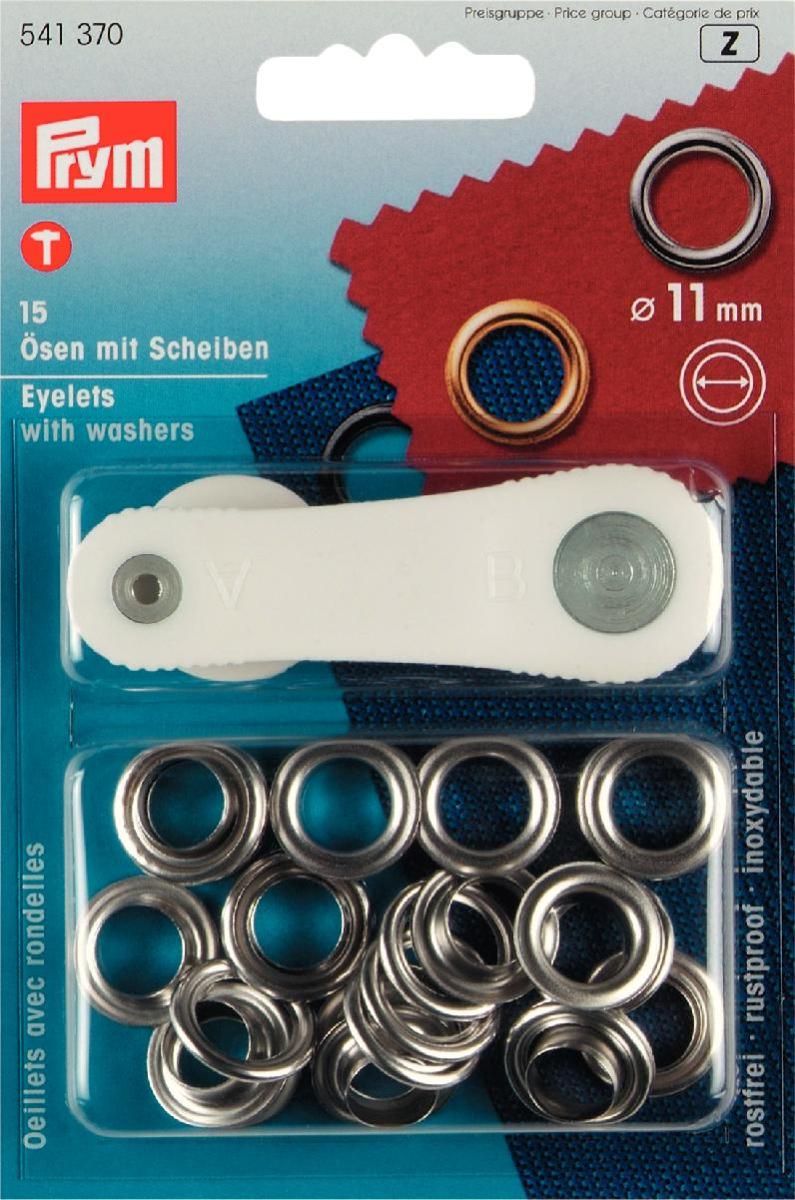 15 Eyelets with Washers with tool