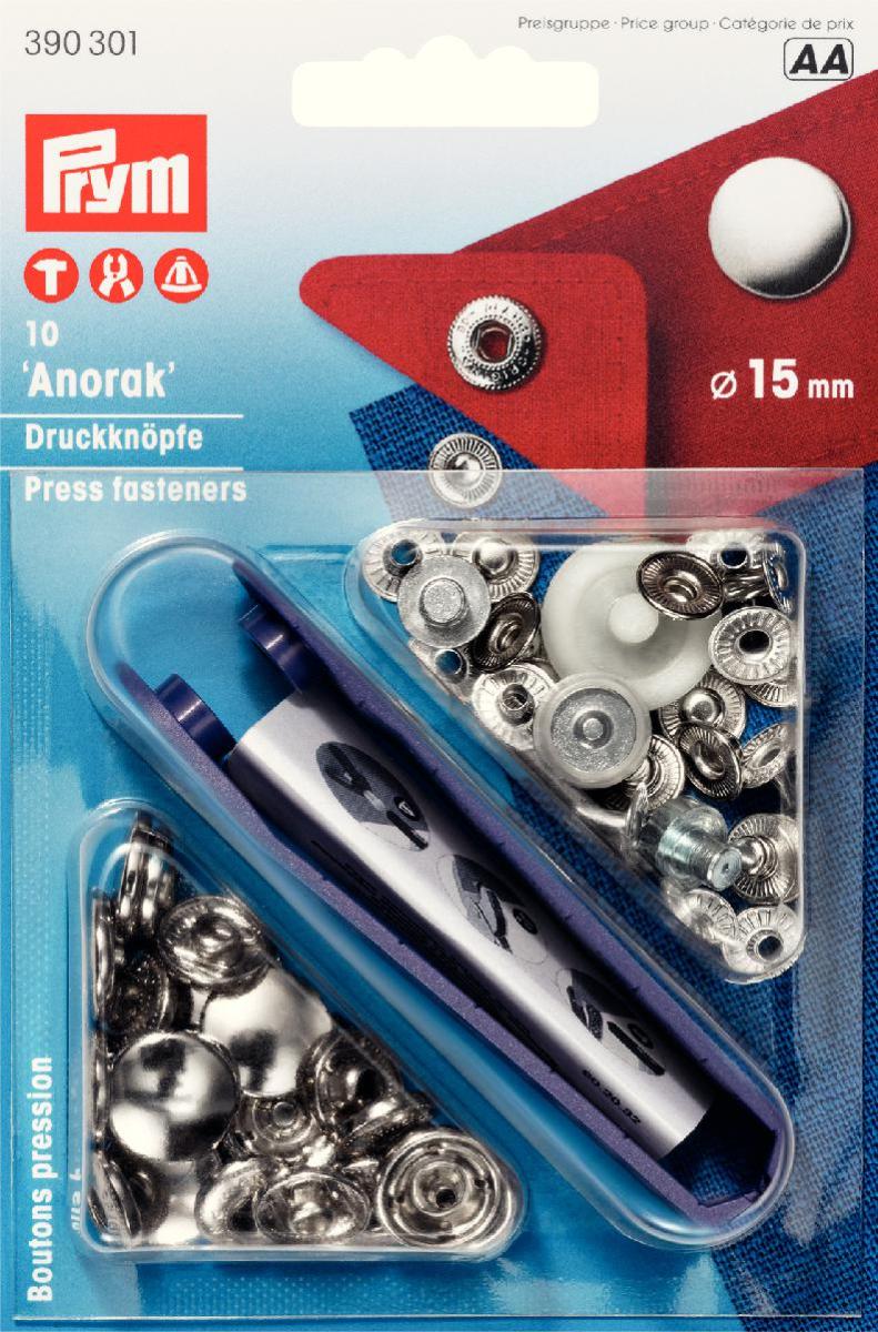 Prym 'Anorak' Press Fasteners
