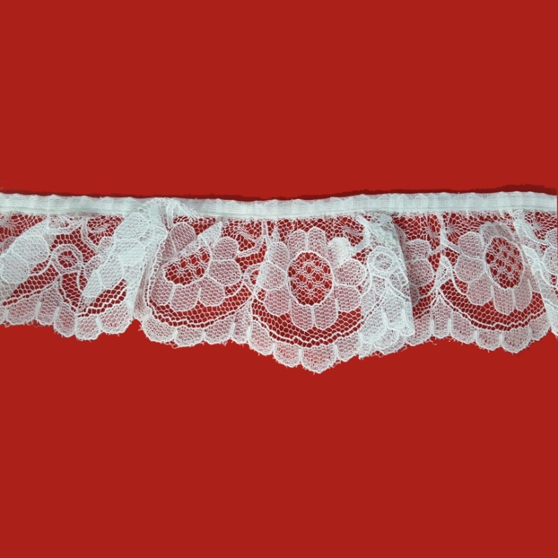 55mm Gathered Lace